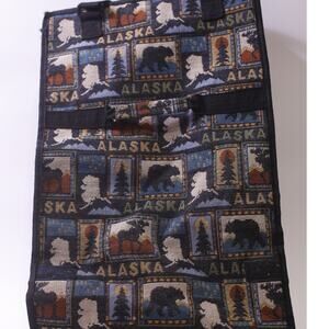 Alaska Market Bag, 21", Tapestry, Eco-Friendly Reusable, Durable ~ 251228-WH 709